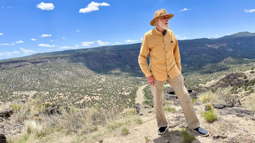 Dr. David Frawley in the Mountains around Santa Fe