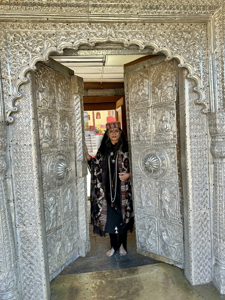 Yogini Shambhavi at Bhimakali Temple in India