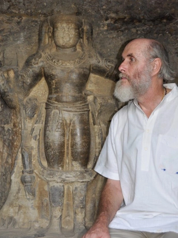 Dr David Frawley at a Yoga Retreat In India
